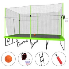 17ft rectangular trampoline - rectangular,
