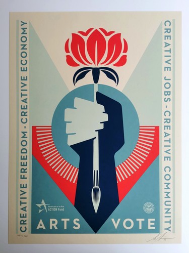 Shepard fairey artsvote - shepard,