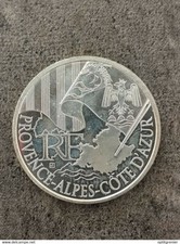10 euro REGIONS ARGENT 2010 PROVENCE ALPES COTE D'AZUR / FRANCE / SILVER / EUROS
