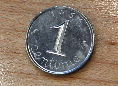 1966 france centime - 1966,