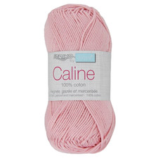 Fil à tricoter Caline Rose pastel 100% coton peigné gazé mercerisé Amigurumi