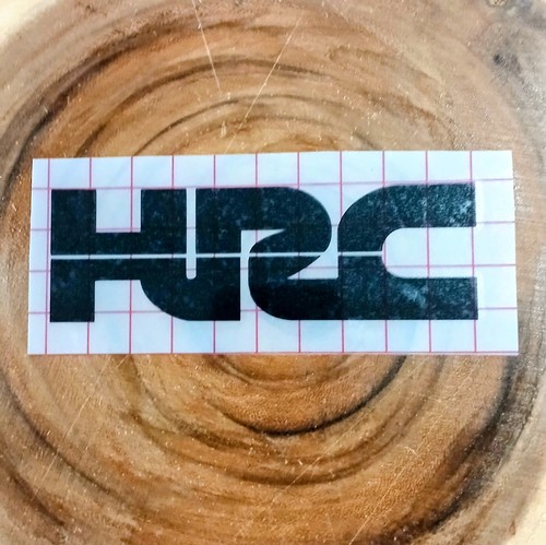 Hrc inspired moto racing vinyl - moto,