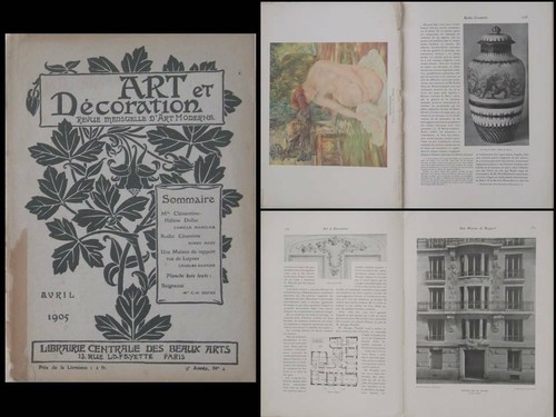 Art decoration 1905 - decoration, paris
