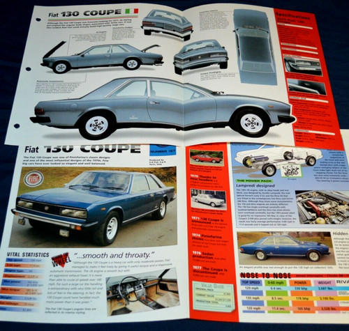 1973 fiat 130 - coupe, info
