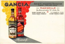 CPA MARSEILLE Gancia Aperitifs