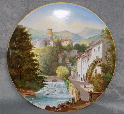 Ancien rare plat - rare, en