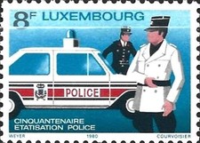 Timbre Police Voitures