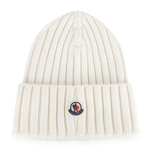 Moncler bonnet tricot avec - en,