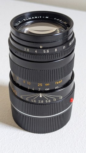 Superbe leica elmarit 90mm f - superbe,