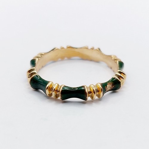 Bague jonc vintage 14k - vintage, or