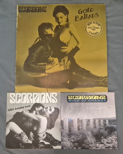 Scorpions lot vinyles gold - lot,