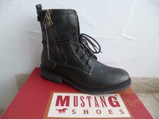 Mustang Bottes Bottines Hiver Noir Neuf