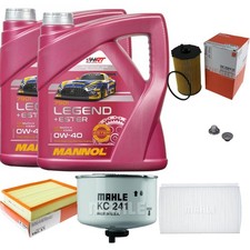 MAHLE Inspection set 8 L MANNOL Legend+Première 0W-40 pour Land Découverte De