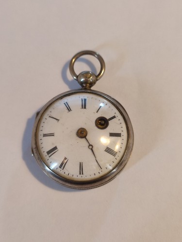 Montre coq argent vers - montre,