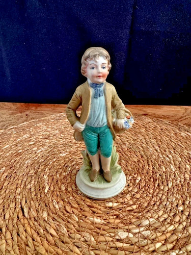 Figurine porcelaine garçon - figurine,