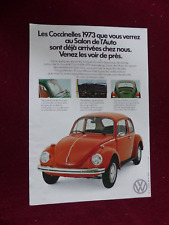 Catalogue  auto : volkswagen