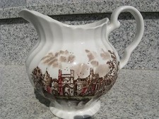 PICHET FAÏENCE ANGLAISE JOHNSON BROS Torsadé 15 cm haut