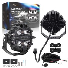 Projecteur led rond - rond, 5"