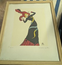 Rare Lithographie originale