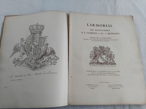 Armorial des roys armes - armorial,