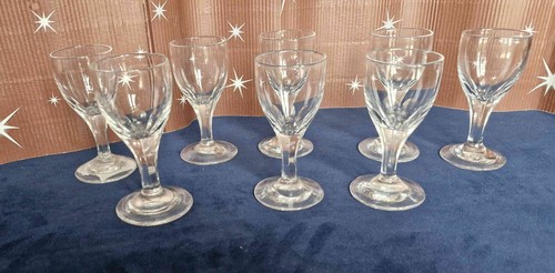 Lot petits verres - de, pied