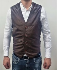 Gilet Pour Homme En Cuir