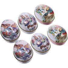  6 Pcs Boîtes À Biscuits