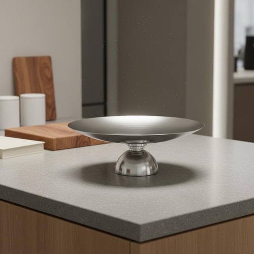 Plat fruits acier - fruits, en