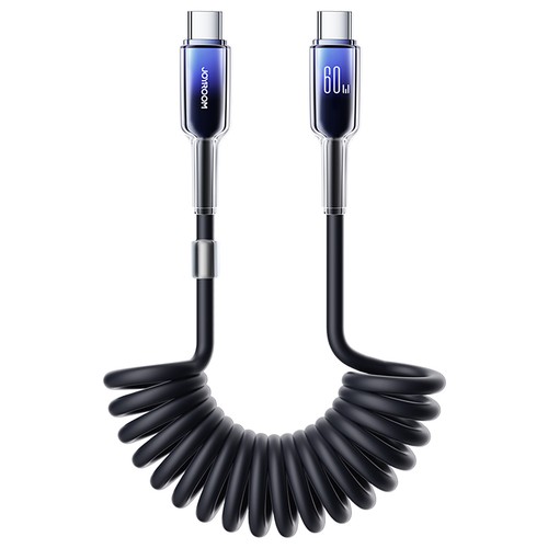 Câble spiralé usb - spiralé, usb-c