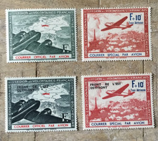 Timbre FRANCE.  Série " LVF"  N° 2 à 5 ** (MNH) .