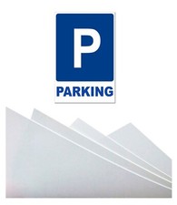 Parking. Panneau En Vinyle Sur Glasspack 1 Mm
