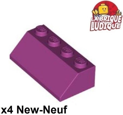 Lego slope brique pente - lego, 4x