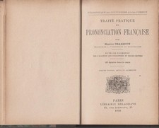 GRAMMONT  Maurice  / TRAITE