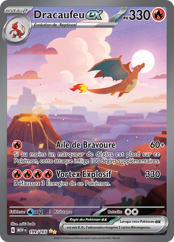 Carte pokémon dracaufeu - pokémon, dracaufeu-ex