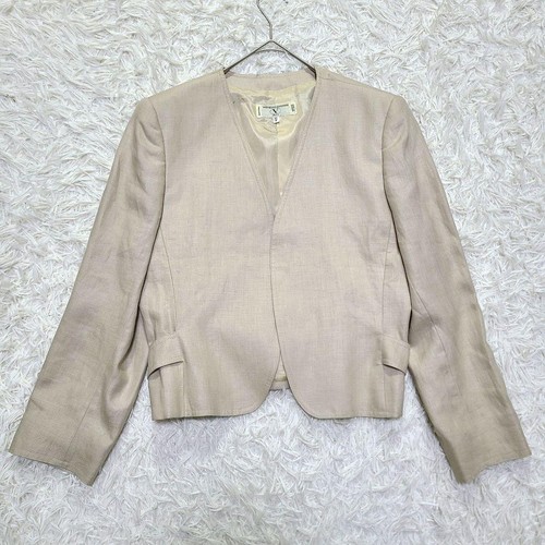 Veste courte sans - , col