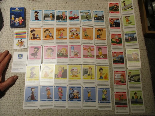 Ancien jeu cartes - sept, 7