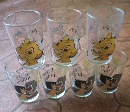 Lot anciens verres - verres, à