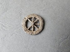 Pièce de Monnaie ROUELLE GAULOISE en argent à huit rayons 21.7mm