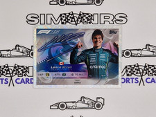 2025 Topps Turbo Attax F1 Formula 1 Lance Stroll Signature Style Refractor #53