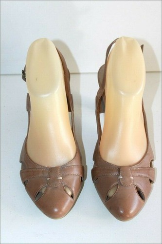 Minelli escarpins ouverts cuir - minelli,