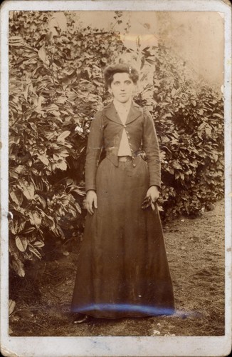 Grande cdv portrait - portrait, femme