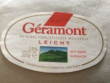 Etiquette Fromage Geramont 5
