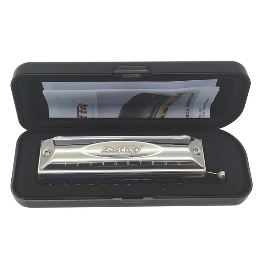 Harmonica chromatique 10 - chromatique,
