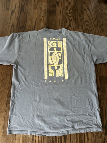 Vintage tahiti mana shirt - mana, t