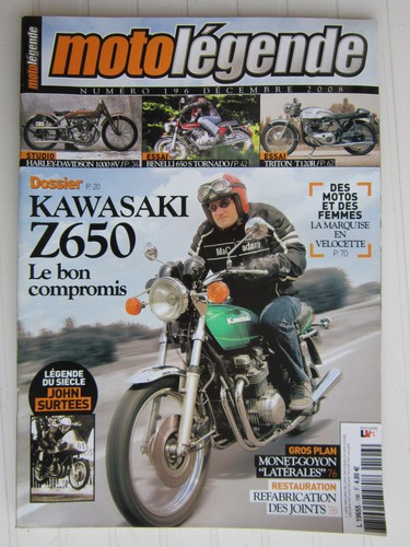Moto legende 196 kawasaki - moto, n°