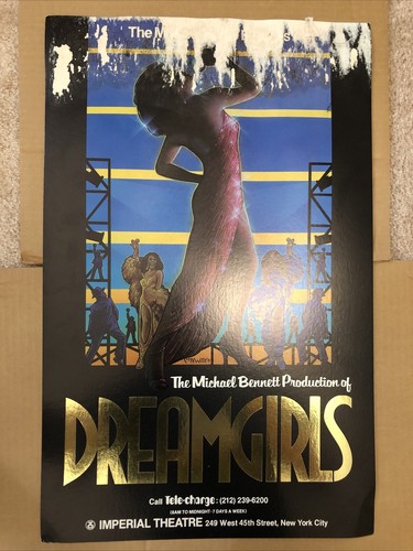 Dreamgirls broadway window - broadway,