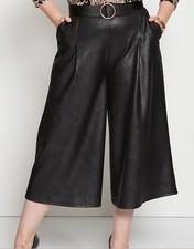 Jupe-culotte en simili T42-44