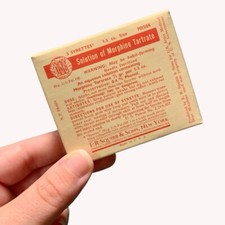 Boîte VIDE Pour Syrette WW2