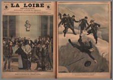 LA  LOIRE REPUBLICAINE  N° 16 16/04/1899 PRONIER RIPP REUNION CHIFFONNIERS PARIS
