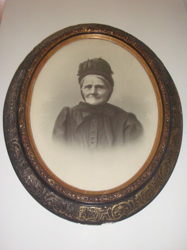 Ancien grand cadre - , ovale